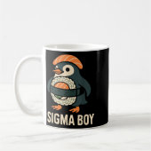 Sigma Boy Italian Brainrot Funny Meme Penguin Kaffeetasse (Links)