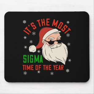 Sigma Christmas Sigma Santa Teenage Boys Funny Xma Mousepad