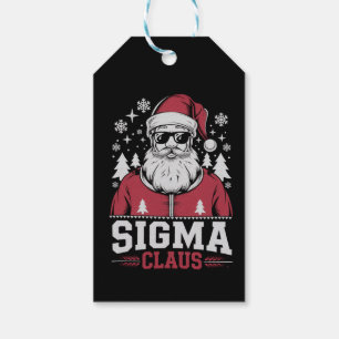 Sigma Claus Cool Santa Christmas Rizzler Meme Geschenkanhänger