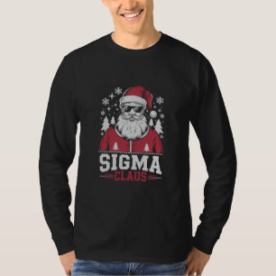 Sigma Claus Cooler Santa Weihnachten Rizz Rizzler T-Shirt
