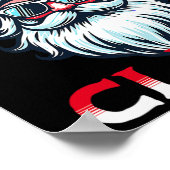 Sigma Claus Funny Christmas  Poster (Ecke)