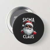 Sigma Claus Lustiger Gen Alpha Mittelschule Weihna Button (Vorne & Hinten)