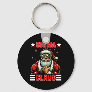 Sigma Claus Lustiger Weihnachten Santa Rizz Mittel Schlüsselanhänger