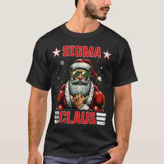 Sigma Claus Lustiger Weihnachten Santa Rizz Mittel T-Shirt