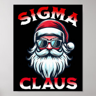 Sigma Claus Lustiges Weihnachten Poster