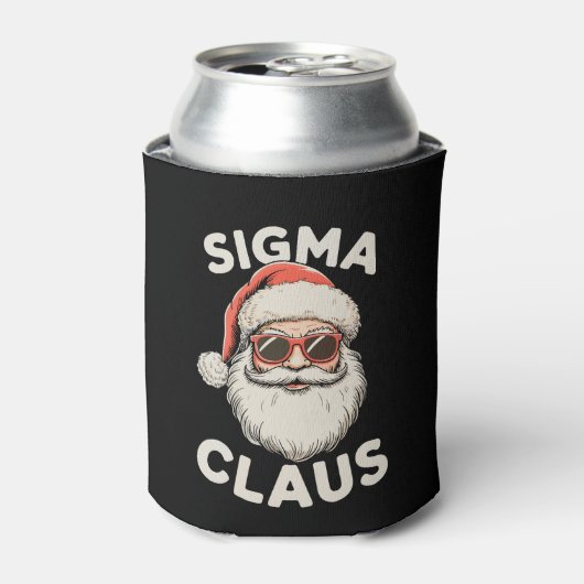 Sigma Claus Santa Christmas Rizz Dosenkühler (Kanne Vorderseite)