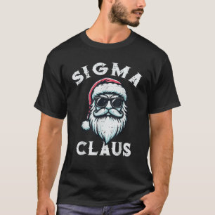 Sigma Claus Santa Funny Christmas Boys Teens Kinde T-Shirt