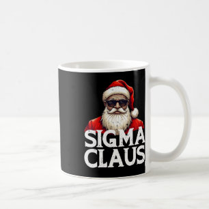 Sigma Claus Santa Funny Christmas Rizz Kaffeetasse