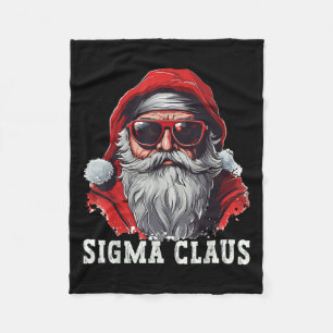 Sigma Claus Weihnachtsmann Lustige Weihnachten Riz Fleecedecke