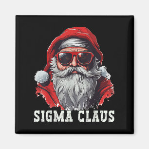 Sigma Claus Weihnachtsmann Lustige Weihnachten Riz Magnet