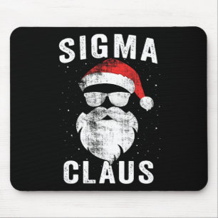 Sigma Claus Weihnachtsmann Lustiges Weihnachten Ri Mousepad