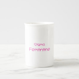 Sigma Damen-Spezialtasse Porzellantasse