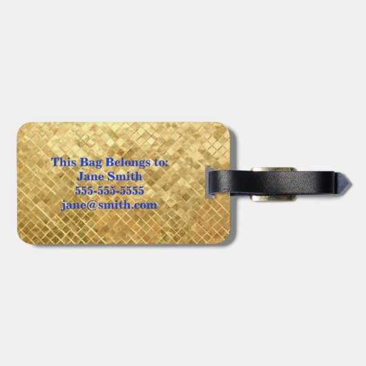 Sigma-Dämmerungs-Gepäckanhänger Gepäckanhänger (Rückseite horizontal)