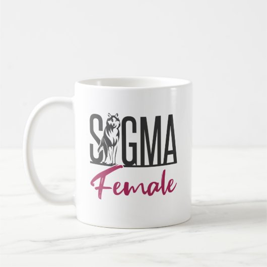 Sigma Female Lone Wolf Kaffeetasse (Links)
