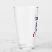 Sigma Female Wolf Lone Loner Meme Glas (Rechts)
