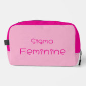 Sigma Feminine Waschbeutel (Vorderseite)