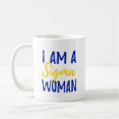 Sigma-Frauen-Tasse Kaffeetasse (Links)