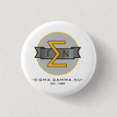 Sigma-Gamma NU knöpfen Button (Vorderseite)