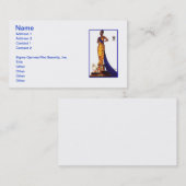 Sigma Gamma Rho Sorority Business Cards Visitenkarte (Vorne/Hinten)