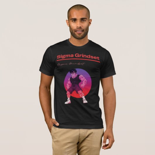 Sigma Grindset T-Shirt (Vorne ganz)
