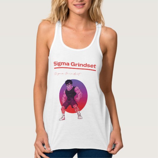 Sigma Grindset Tank Top (Vorderseite)