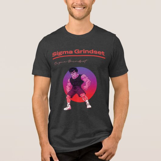 Sigma Grindset Tri-Blend Shirt (Vorderseite)