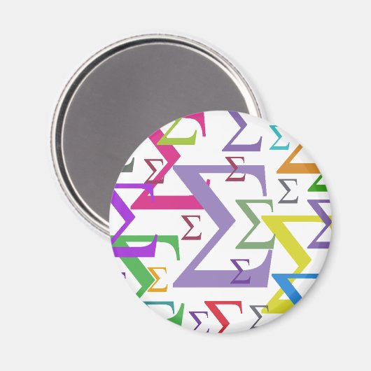 Sigma Magnet (Vorderseite/Rückseite)