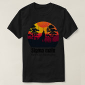Sigma Male Design T-Shirt (Design vorne)