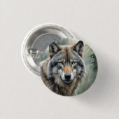 Sigma Male Lone Wolf Button (Vorne & Hinten)