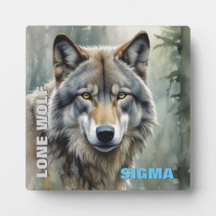 Sigma Male Lone Wolf Fotoplatte