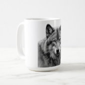 Sigma Male Lone Wolf Kaffeetasse (Vorderseite Links)