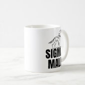 Sigma Male Lone Wolf Kaffeetasse (VorderseiteRechts)
