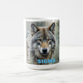 Sigma Male Lone Wolf Kaffeetasse (Mittel)