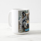 Sigma Male Lone Wolf Kaffeetasse (Vorderseite Links)