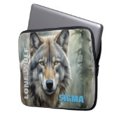 Sigma Male Lone Wolf Laptopschutzhülle (Vorderseite Links)