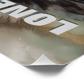 Sigma Male Lone Wolf Poster (Ecke)