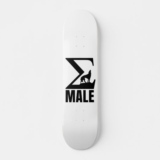 Sigma Male lone wolf Skateboard (Vorne)