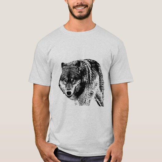 Sigma Male Lone Wolf T-Shirt (Vorderseite)