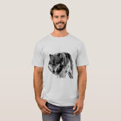 Sigma Male Lone Wolf T-Shirt (Vorne ganz)