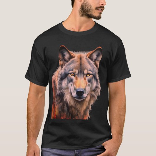 Sigma Male Lone Wolf T-Shirt (Vorderseite)