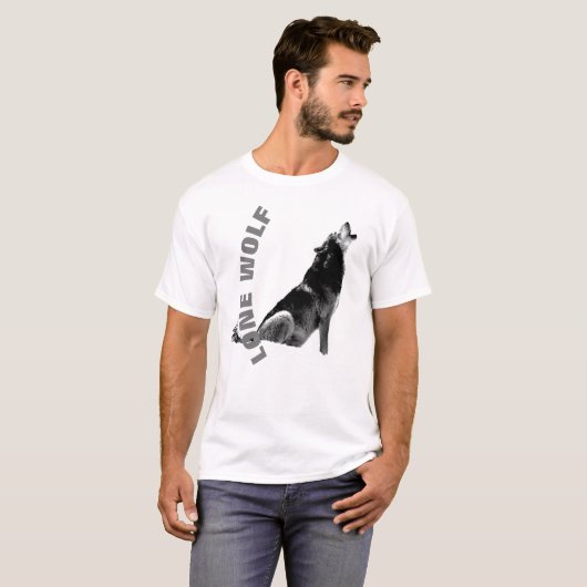 Sigma Male Lone Wolf T-Shirt (Vorne ganz)
