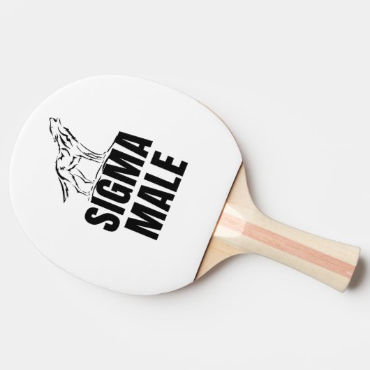 Sigma Male Lone Wolf Tischtennis Schläger (Seitenansicht)
