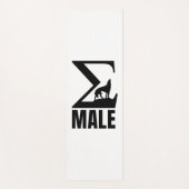Sigma Male lone wolf Yogamatte (Vorderseite)