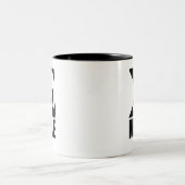 Sigma Male Zweifarbige Tasse (Mittel)