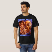 Sigma-Mann lädt... Alpha-Wolf-Meme T-Shirt (Vorne ganz)
