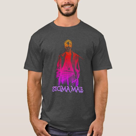 Sigma-Männchen-Hemd T-Shirt (Vorderseite)