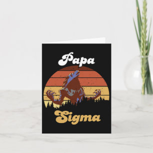 Sigma Papa Wolf Match Tribe Wolves Camping Pack Fa Karte