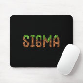 Sigma - Retro Video Game Pixel Art 8-bit Pc Gamer  Mousepad (Mit Mouse)