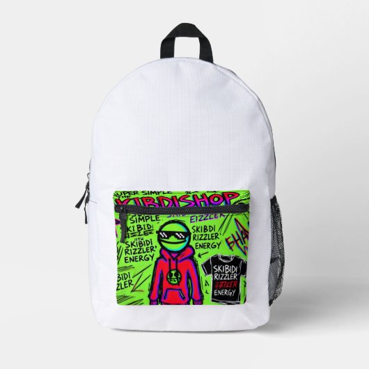 Sigma-Rückpacker Bedruckter Rucksack (Vorderseite)