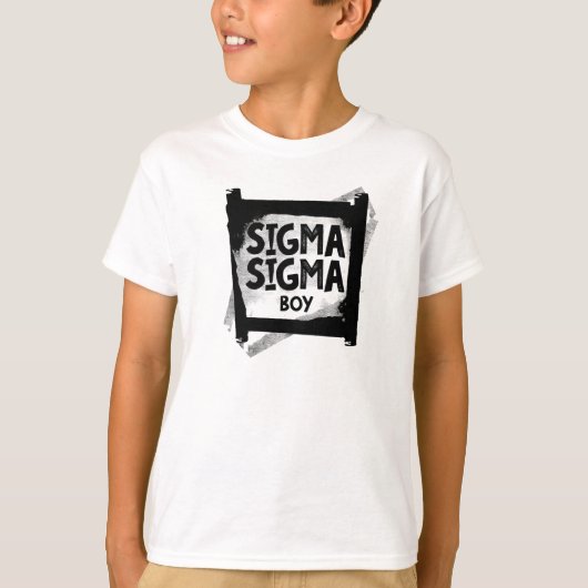 Sigma Sigma Boy T-Shirt (Vorderseite)